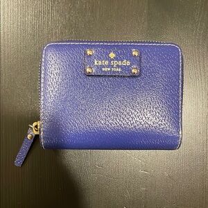Kate Spade Royal Blue Card Holder